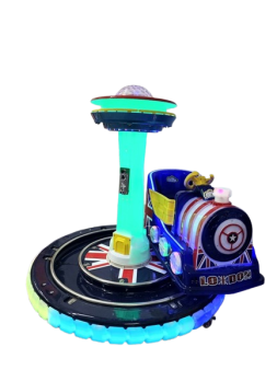 Dönen Klasik Tren - Jetonlu Oyuncak